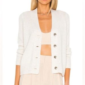 Vince - Cashmere “Shrunken” Button Cardigan